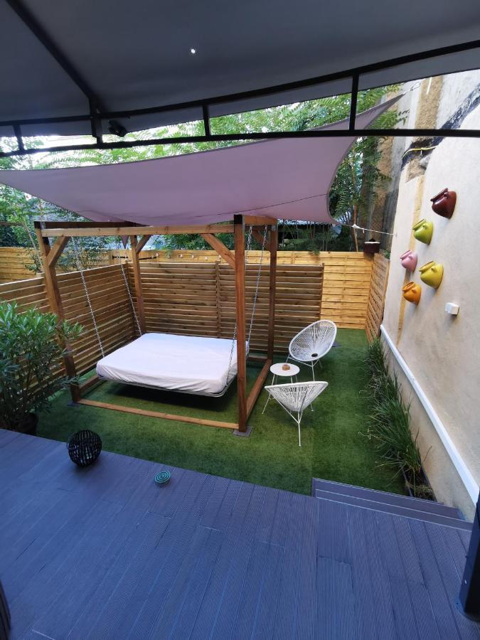 Ferienwohnung Lyon Superbe Jacuzzi Vue Sur Jardin Villeurbanne Exterior foto